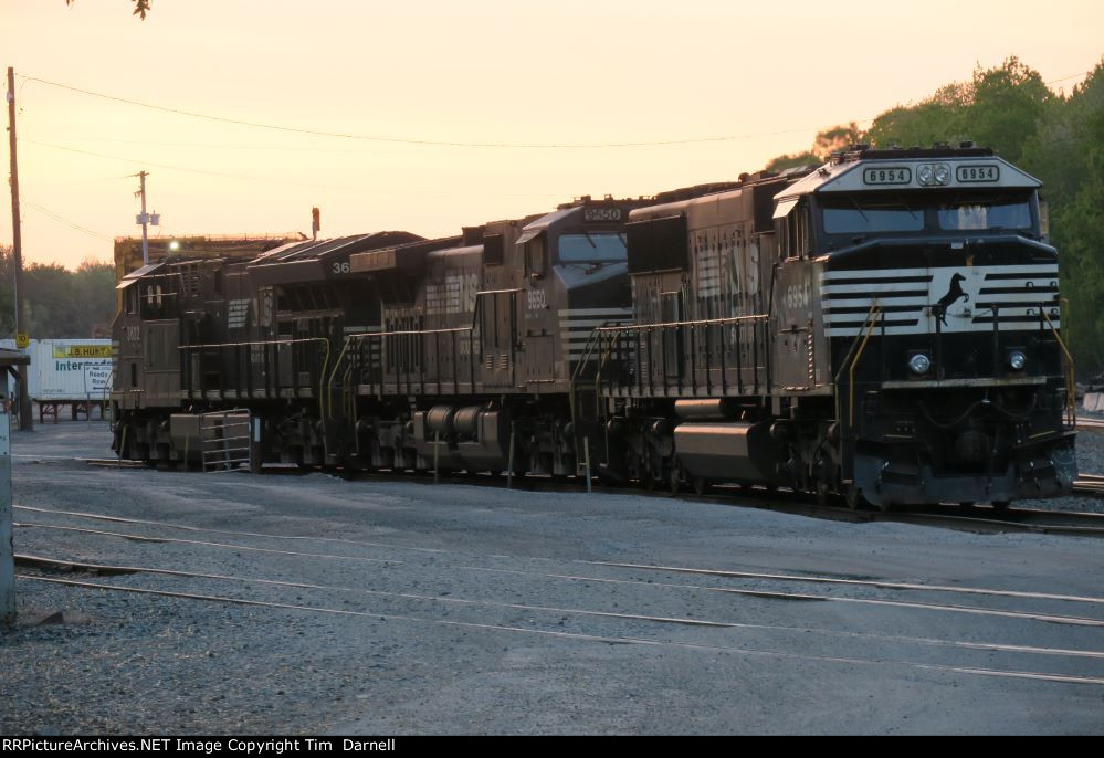 NS 6964, 9650, 3622 at dawn